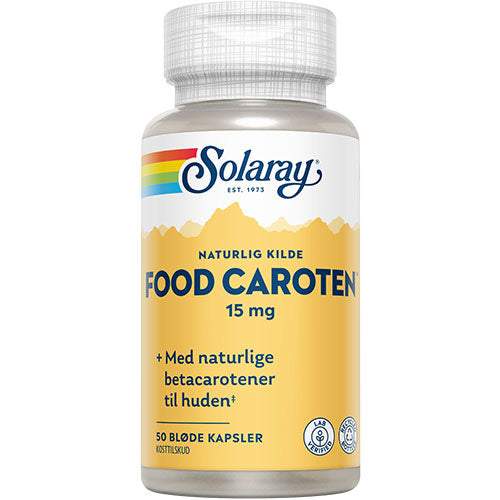 Betakaroten 15 mg fra Solaray