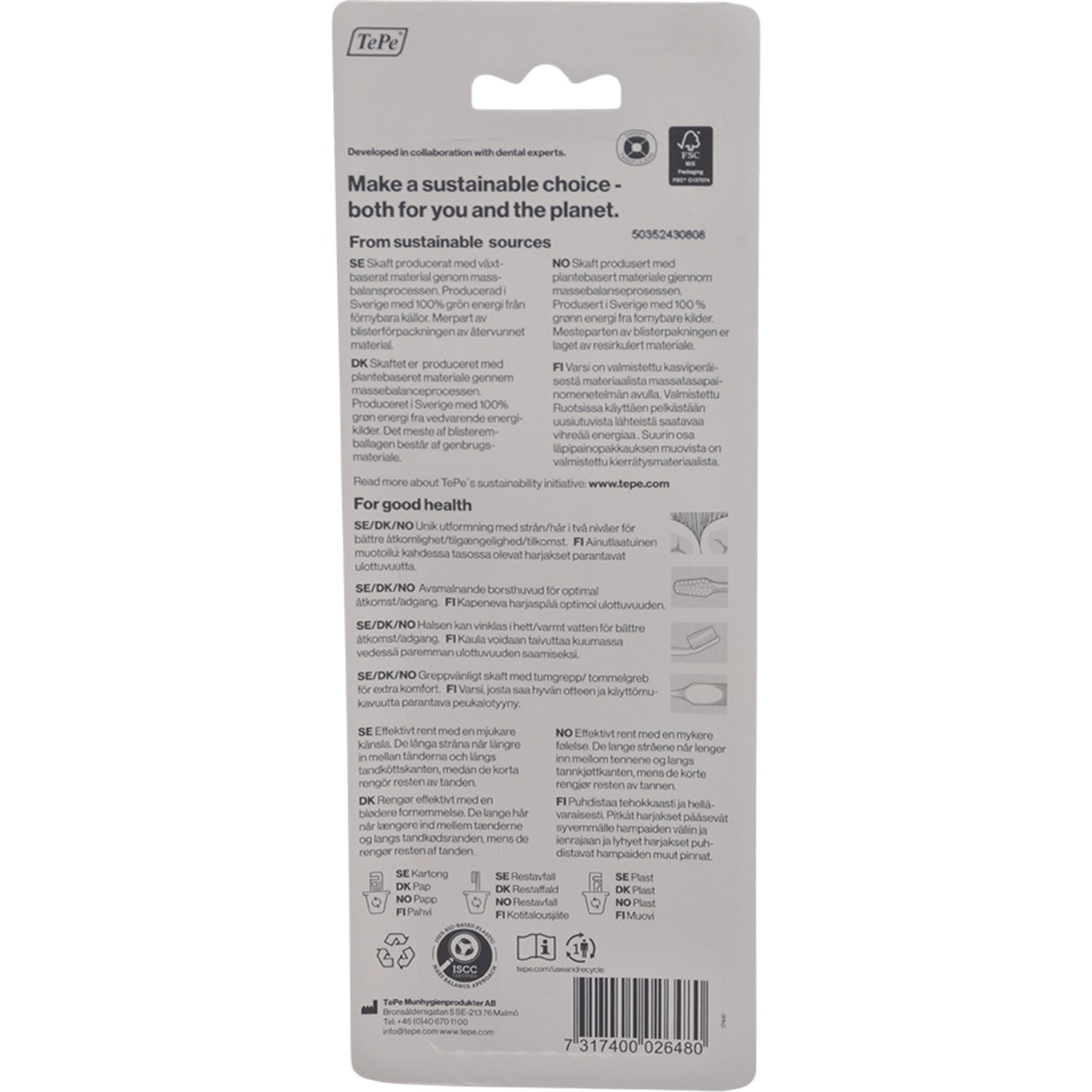 Supreme Soft Tannbørste fra TePe