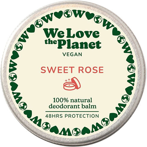 We love the Planet Deodorant Balm (35 gr) | Sweet Rose fra We love the Planet