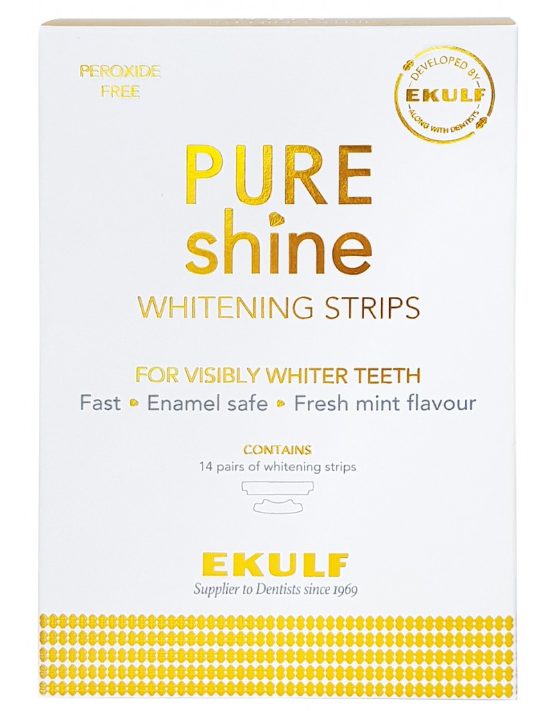 Pure Shine Whitening Strips fra Ekulf