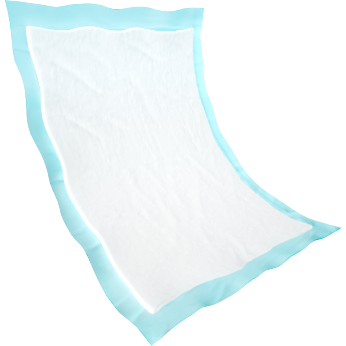 Abri-Soft Basic Light Underlag, 60x40 cm, lyseblå, fluff/nonwoven/PE fra Abena