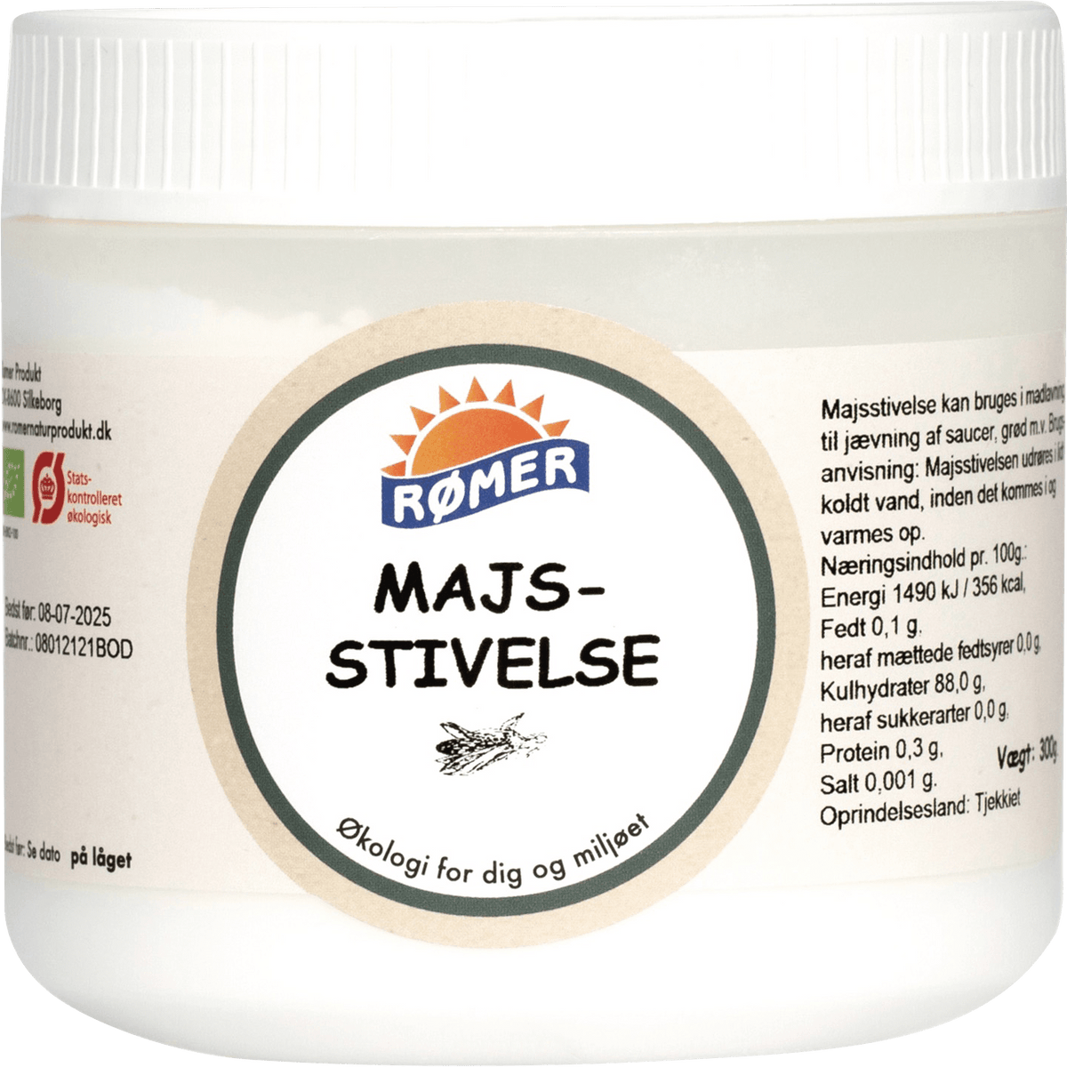 Rømer Maisstivelse Økologisk | 300 g