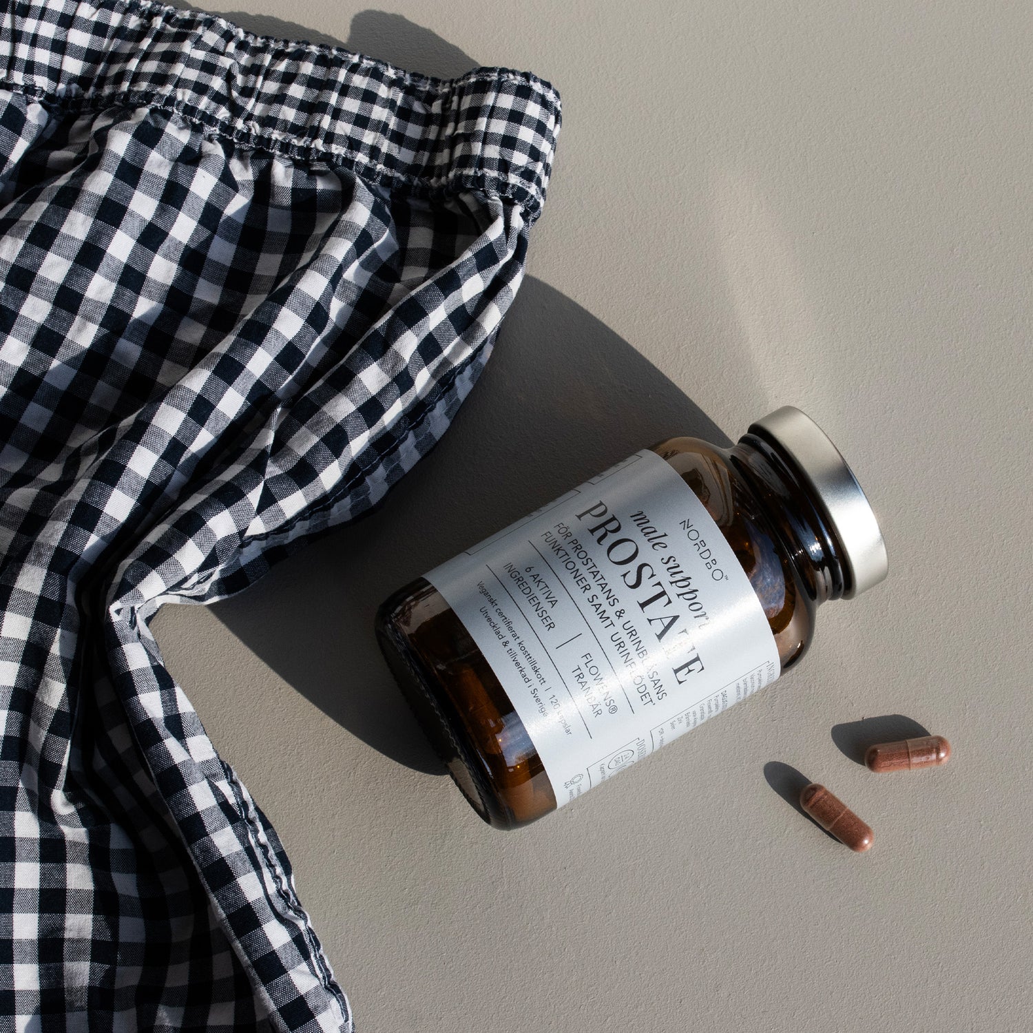 NORDBO Male Support Prostate | 120 kapsler