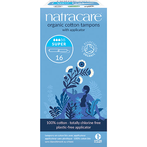Organic Applicator Tampons Super fra Natracare
