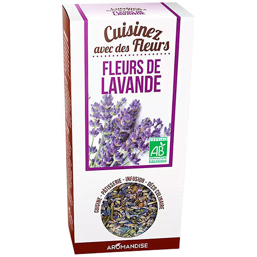 Lavendelblomster Øko fra Aromandise