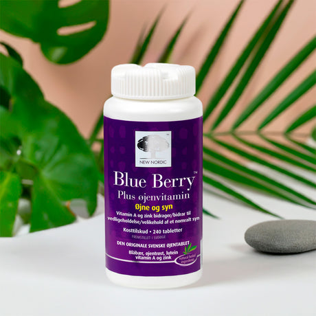 Blue Berry Plus Øyevitamin fra New Nordic