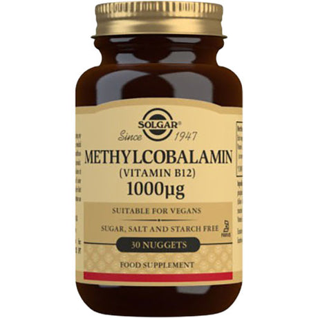 B12 Vitamin (Methylcobalamin 1000 µg) fra Solgar