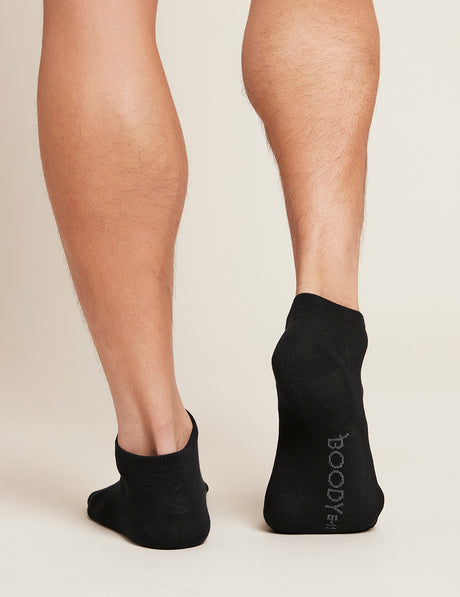Boody Men´s Low Cut Socks Sort | Str. 38-45 fra Boody