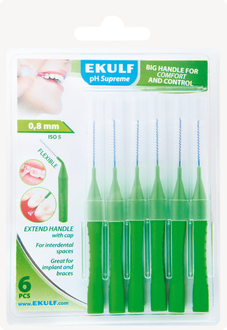 PH Supreme Mellomromsbørste 0,8mm fra Ekulf