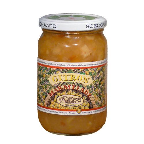 Sitronmarmelade Ø fra Søbogaard