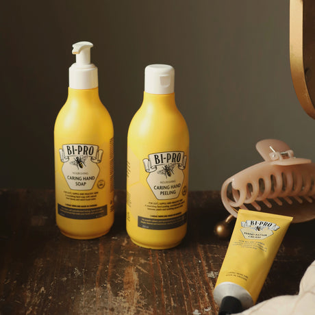 Nærende og Omsorgsfull Håndpeeling fra BI-PRO