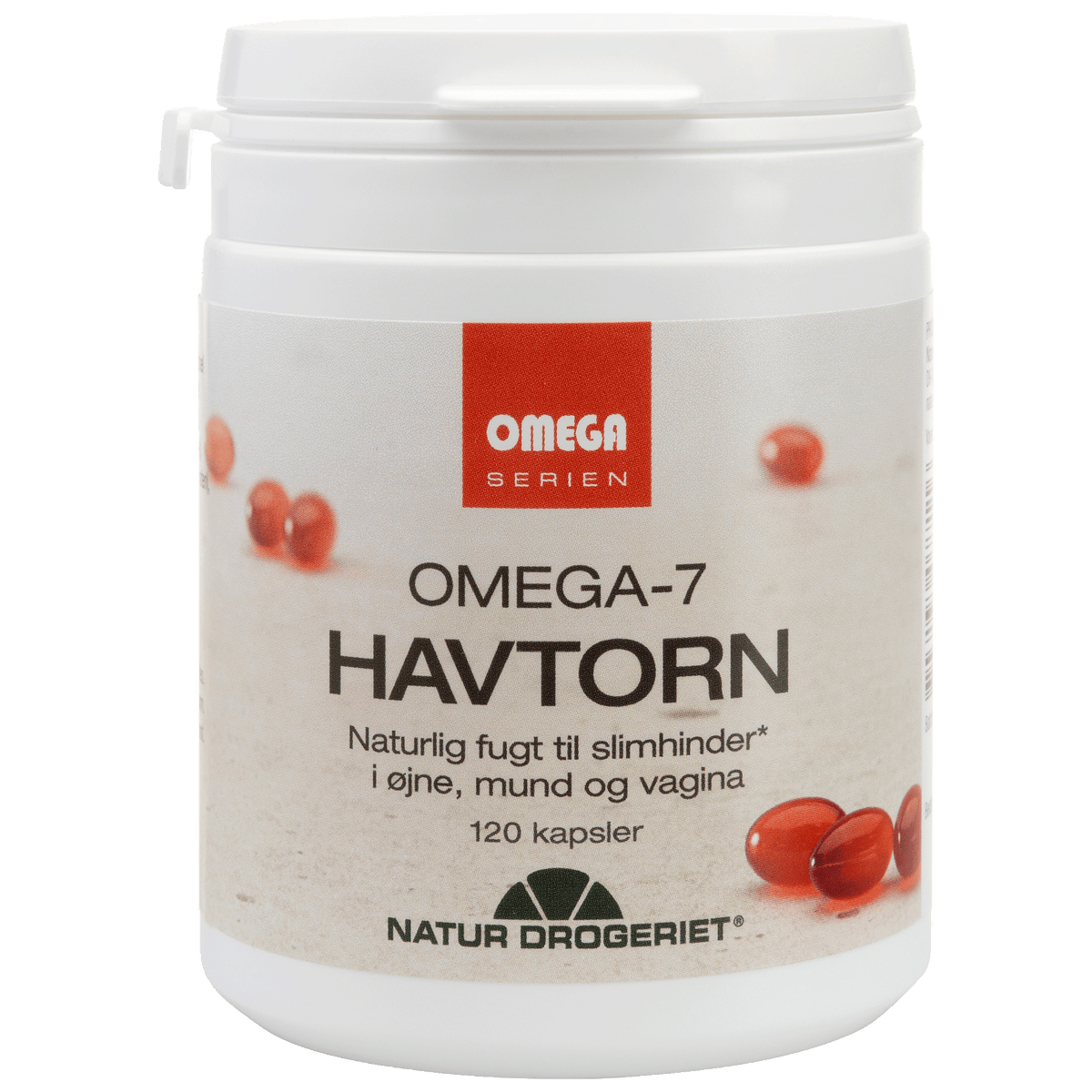 Natur-Drogeriet Tindved Omega-7 | 120 kapsler