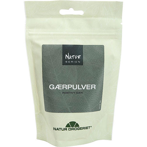 Natur-Drogeriet Næringsgjær, lys tørket (Gjærpulver) Pulver - Glutenfri | 500 g fra Natur-Drogeriet