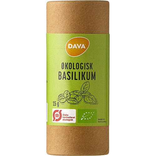 Økologisk basilikum fra DAVA