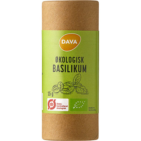 Økologisk basilikum fra DAVA
