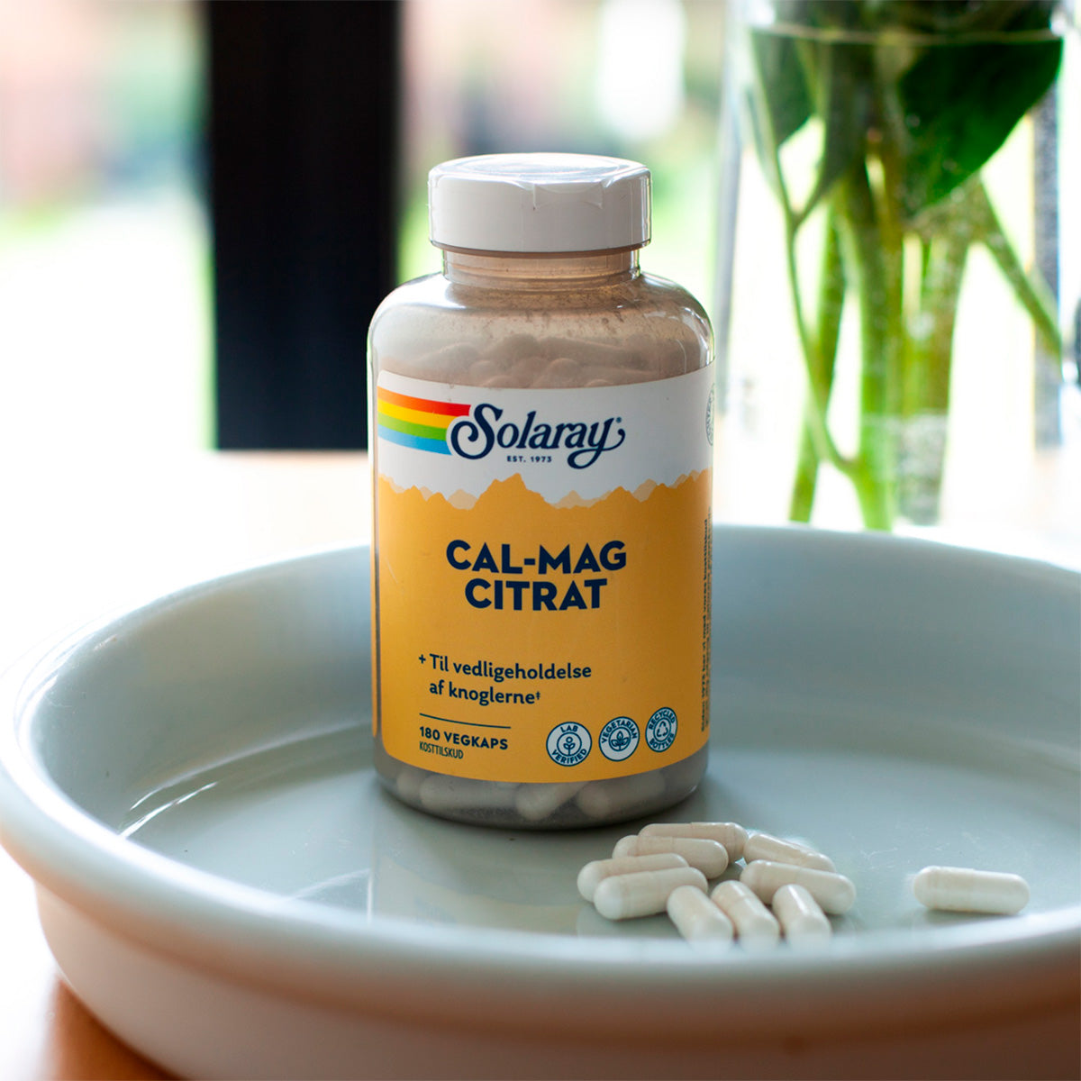 Calcium Magnesium Citrat fra Solaray