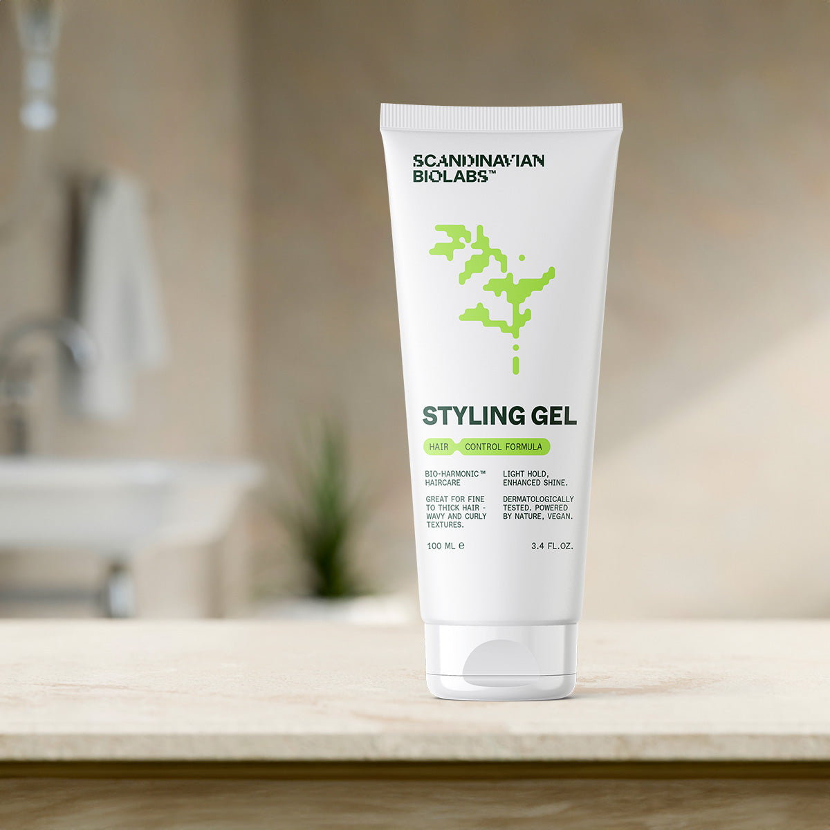 Scandinavian Biolabs Hair Styling Gel | 100 ml fra Scandinavian Biolabs