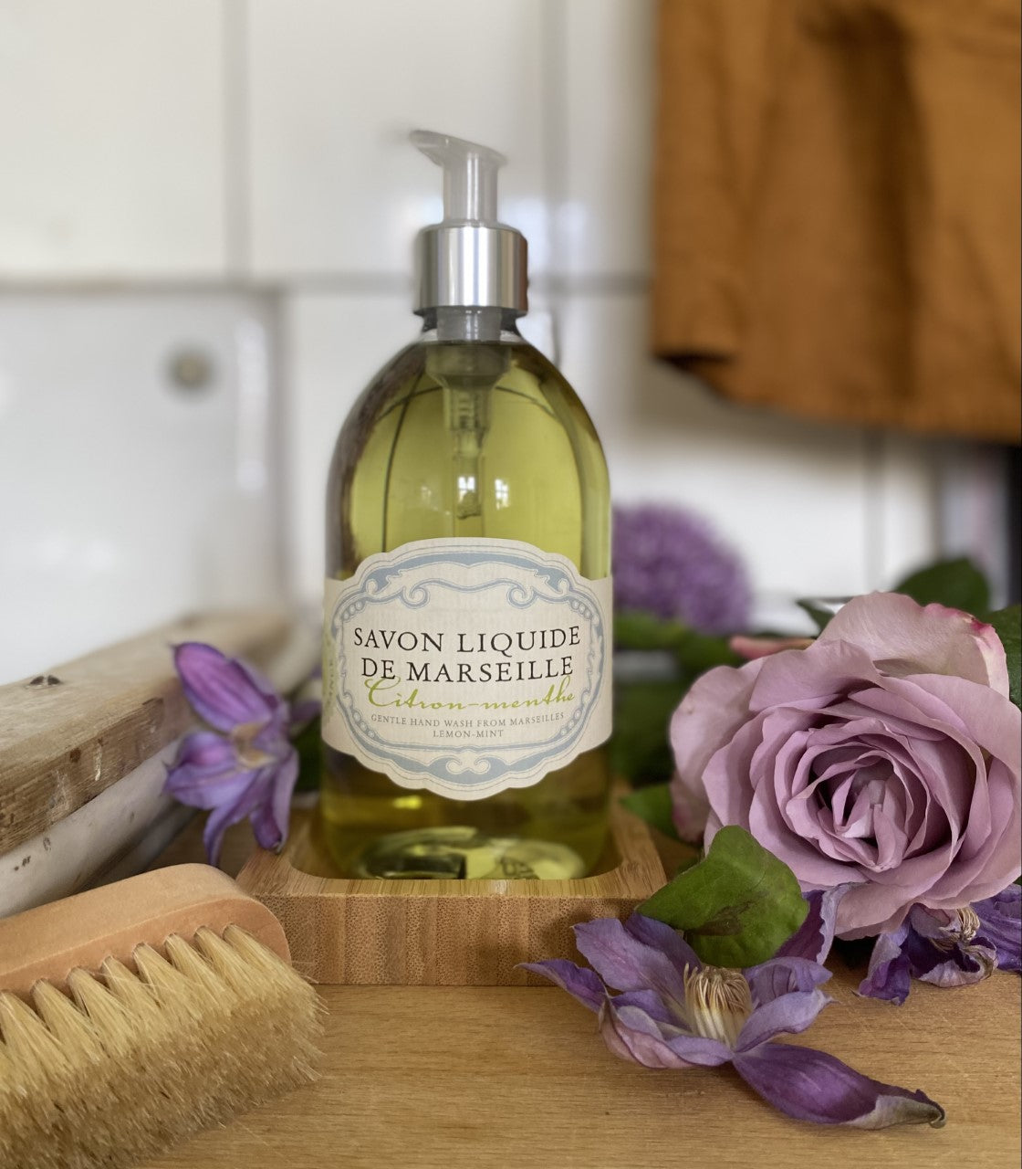 Savon Liquide de Marseille Håndsåpe - Sitron/Mynte fra Savon De Marseille