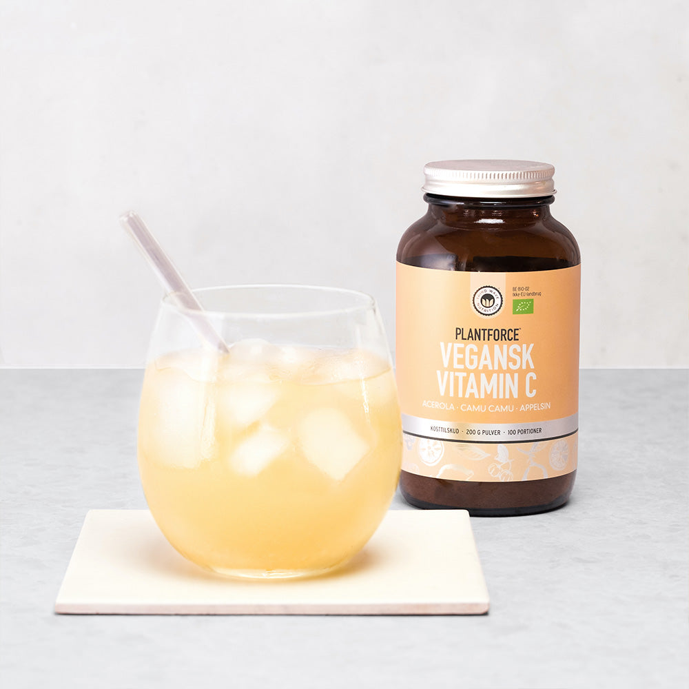 Vitamin C Vegansk Øko fra Plantforce