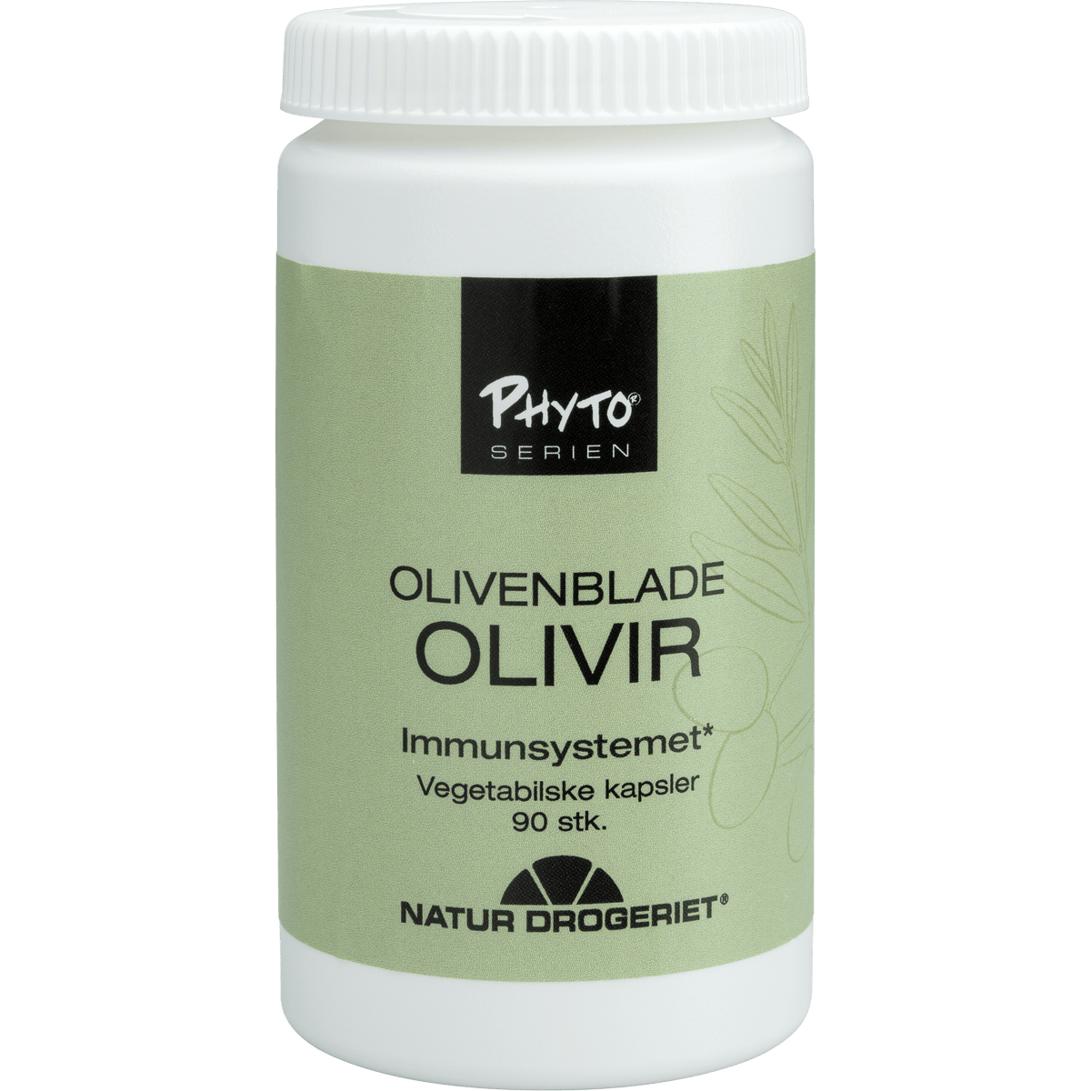 Natur-Drogeriet Olivir Olivenblader | 90 Kapsler fra Natur-Drogeriet