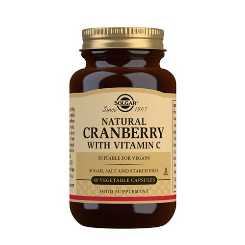 Natural Cranberry with Vitamin C fra Solgar