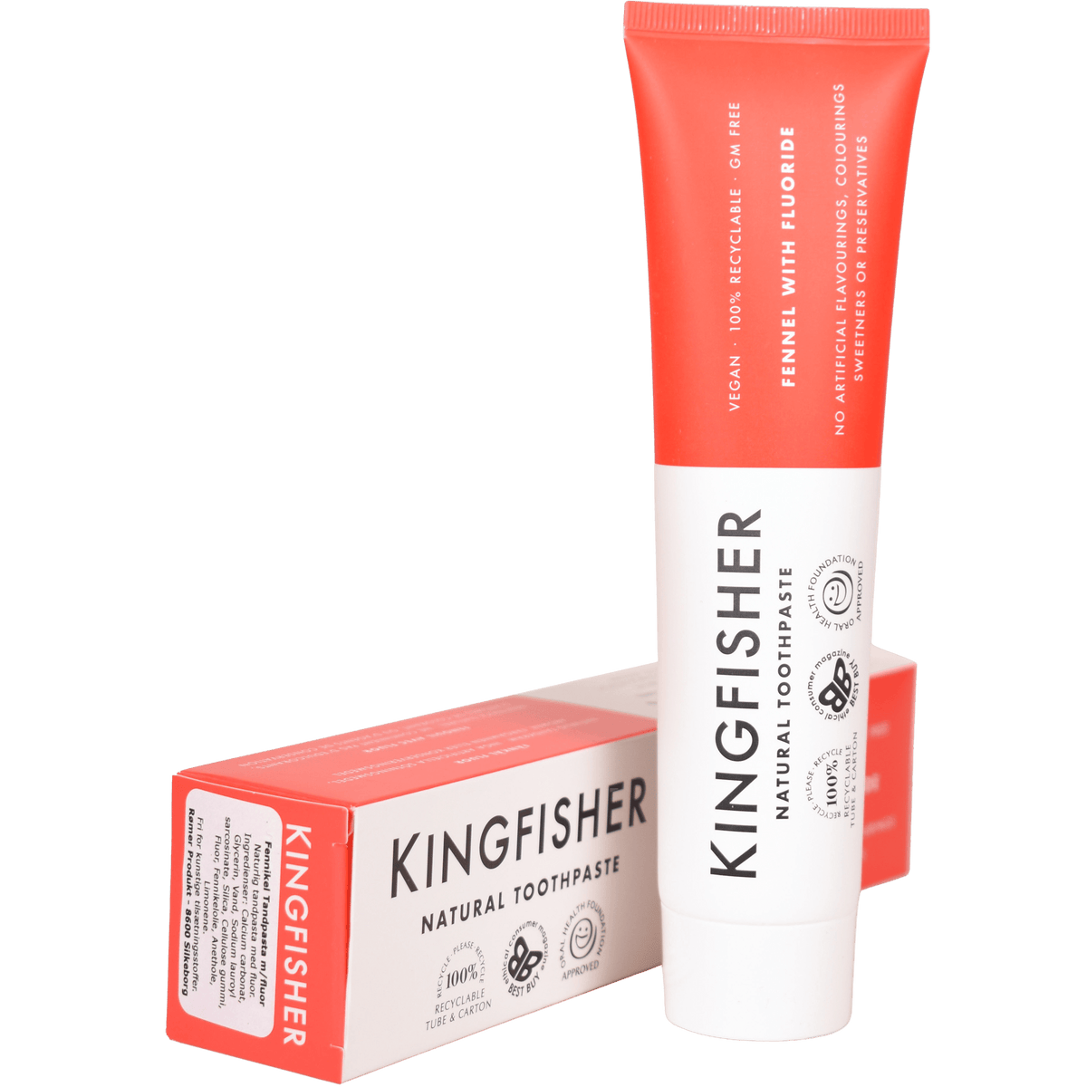 Kingfisher Tannkrem Med Fluor | Fennikel
