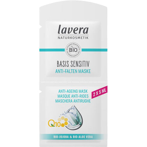 Basis Sensitiv Antiage Mask Q10 fra lavera