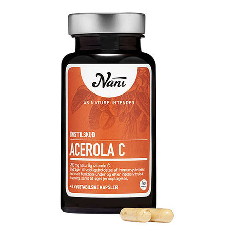 Acerola C-vitamin fra Nani