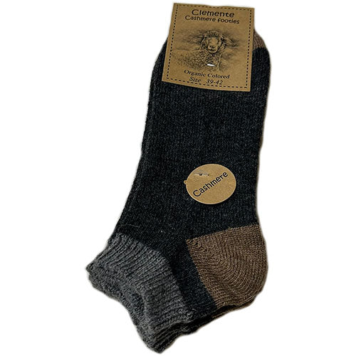 Strømper Mellemgrå/koksgrå | Str. 43/46 fra Clemente