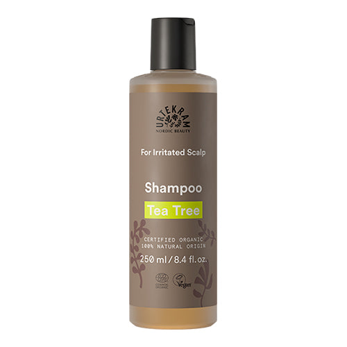 Tea Tree Shampoo for Irritert Hodebunn fra Urtekram