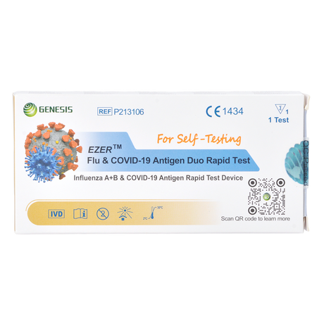 Covid-19 og Influensa A+B hjemmetest. fra Otinova