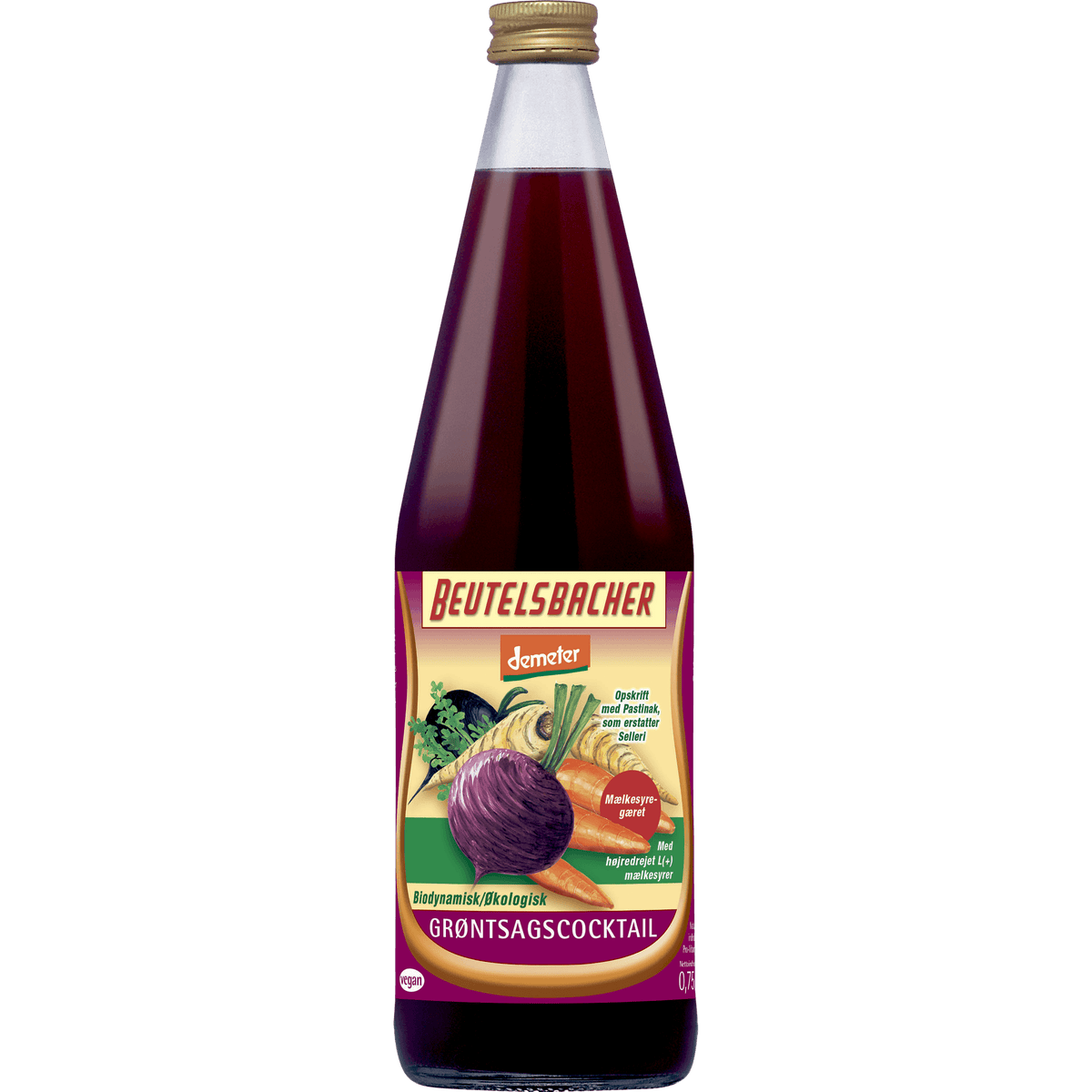 Beutelsbacher Grønnsakscocktail Økologisk Demeter | 750 ml