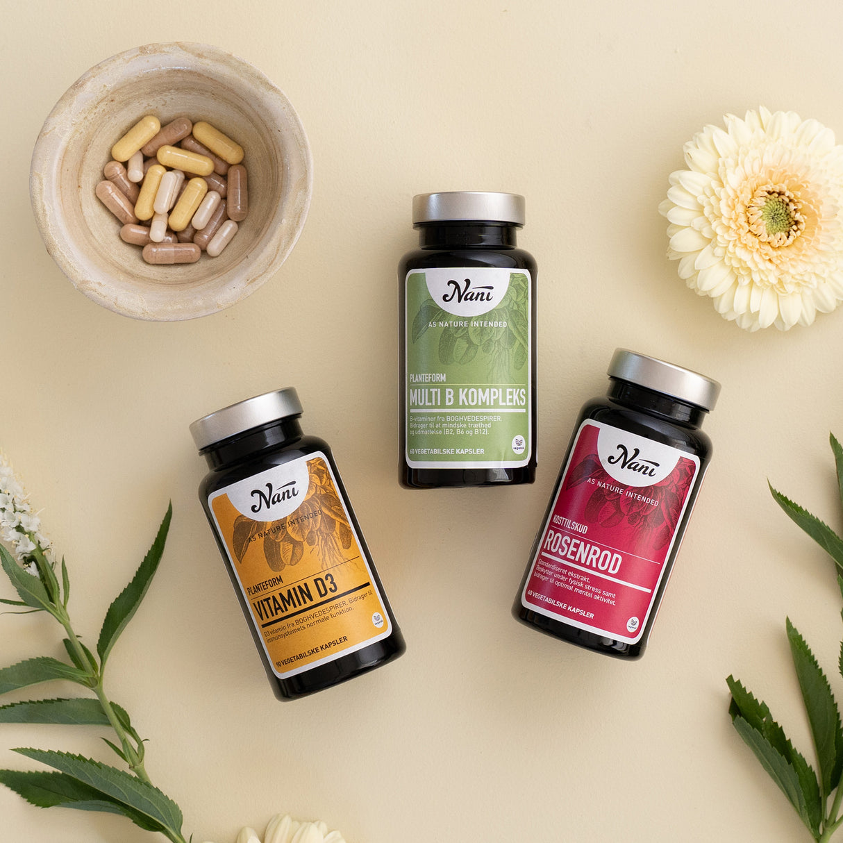 Nani Multi B-vitamin | 60 Kapsler fra Nani