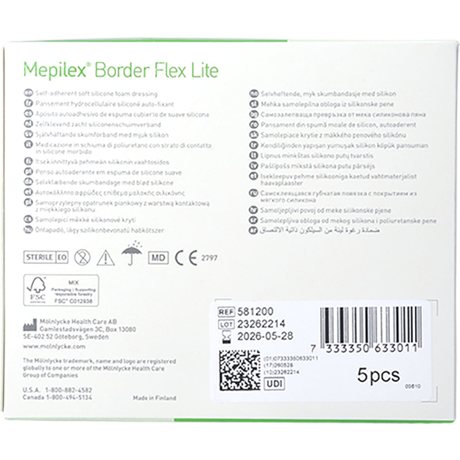 Border Flex Lite fra Mepilex