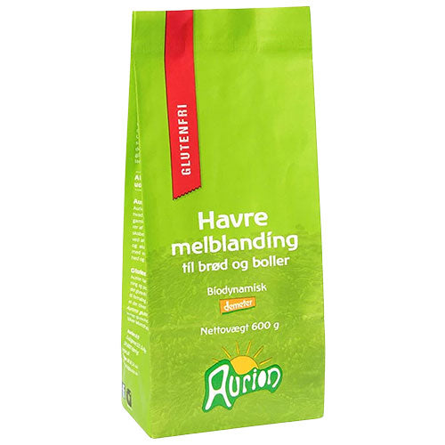 Havremel Blanding Øko Demeter - Glutenfri fra Aurion