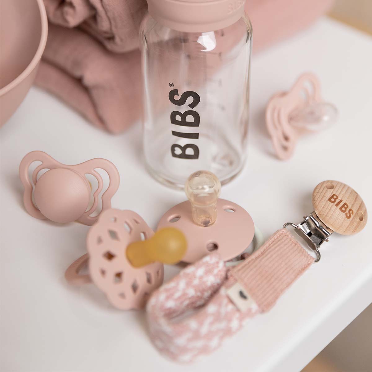 Boheme Latex 6mnd+ (Woodchuck/Blush) 2 stk fra BIBS