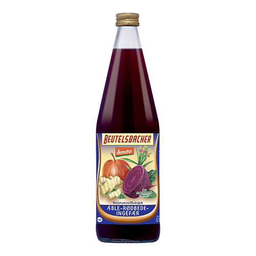 Beutelsbacher Æble-rødbede-ingefær Saft Ø Demeter | 750 ml fra Beutelsbacher