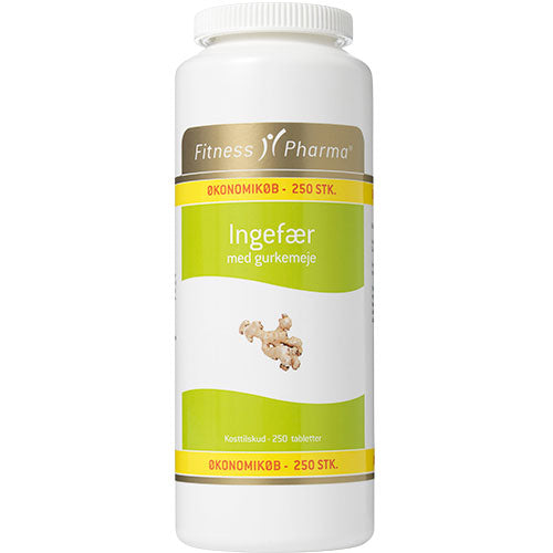 Ingefær med Gurkemeie