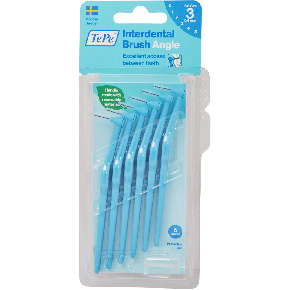 TePe Brush Angle interdentalbørster blå | 6 stk.