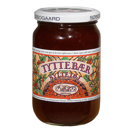 Søbogaard Tyttebærsyltetøj Økologisk | 400 gr fra Søbogaard