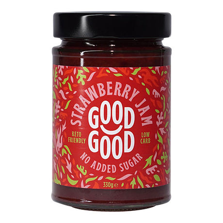 Stevia Jordbærmarmelade fra Good Good