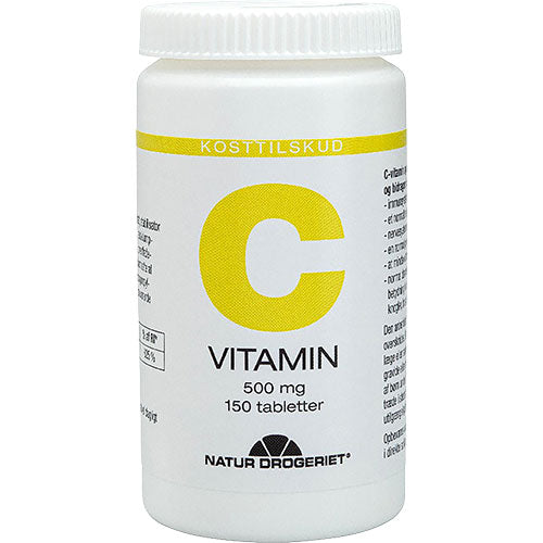 Natur-Drogeriet C Vitamin 500 Mg | 150 Tabl. fra Natur-Drogeriet