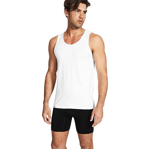 Boody Men´s Singlet Hvid | Str. Xl fra Boody