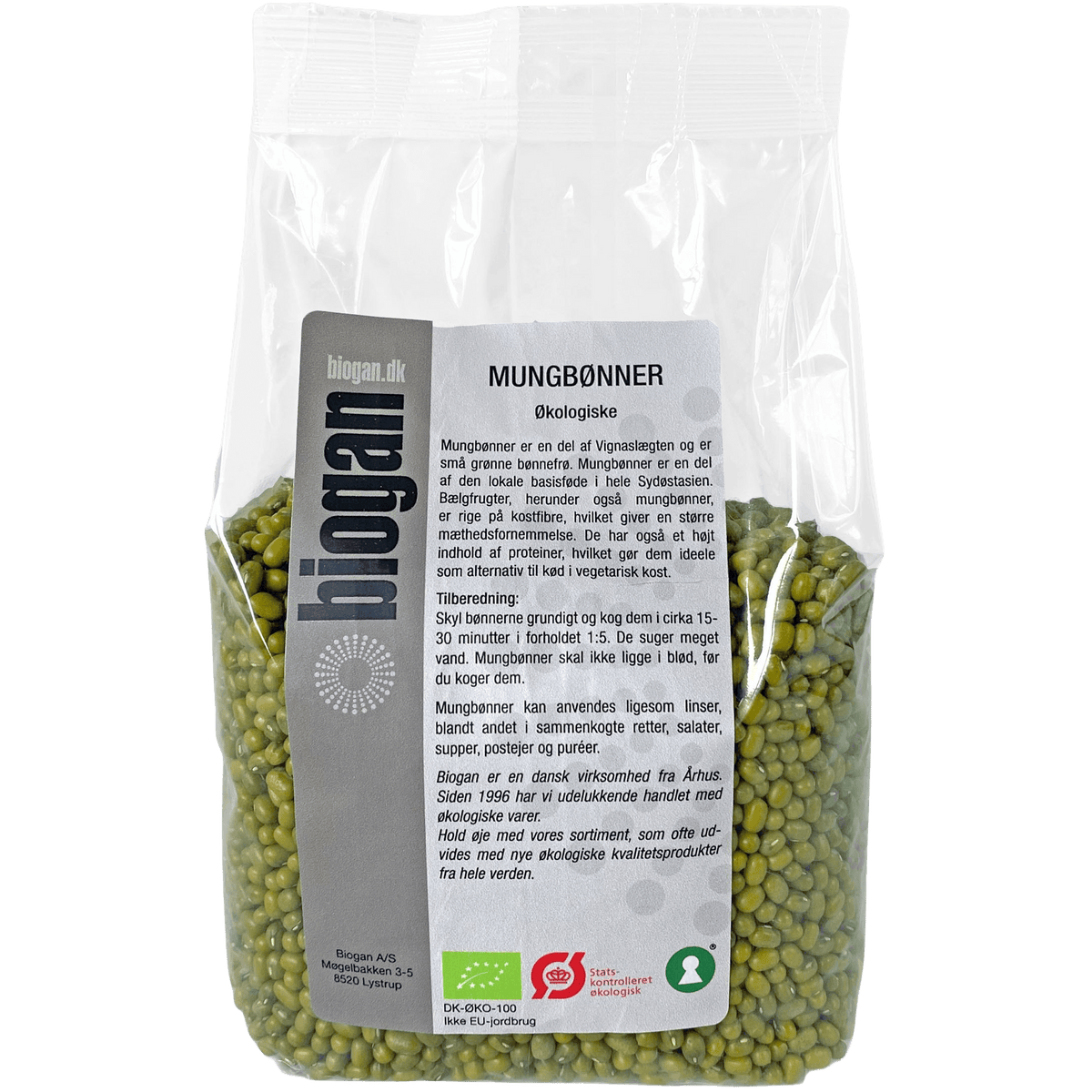 Biogan Mungbønner Økologisk | 750 g