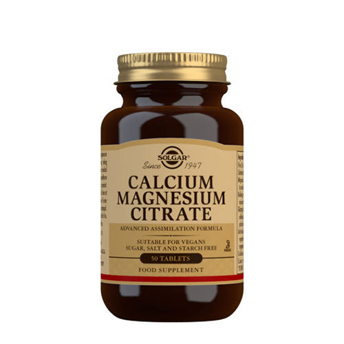 Solgar Calcium Magnesium Citrate | 50 Tabl. fra Solgar