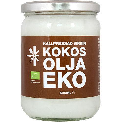 Superfruit Koldpresset Kokosolie Ø | 500 ml fra Superfruit