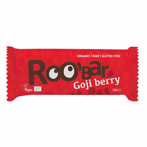 ROO'bar Bar Gojibær Roobar Økologisk | 40 gr fra ROO'bar