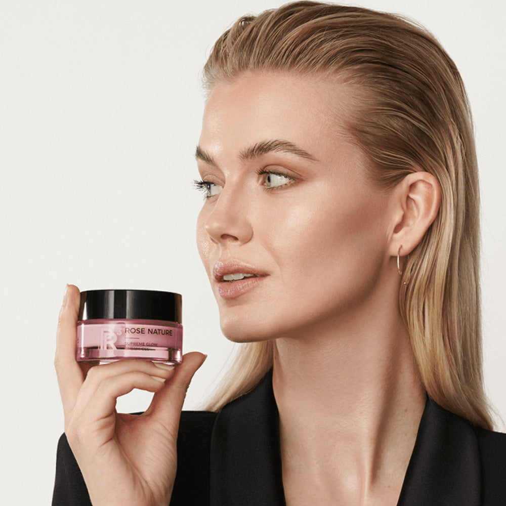 Rose Nature supreme Glow Krem Gel fra Annemarie Börlind
