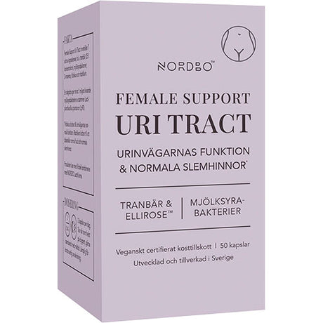 NORDBO Female Support Uri Tract | 50 kapsler fra NORDBO