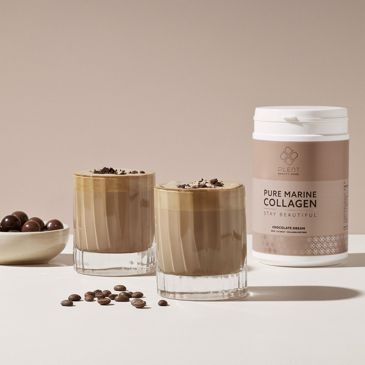Plent Pure Marine Collagen | Chocolate fra Plent